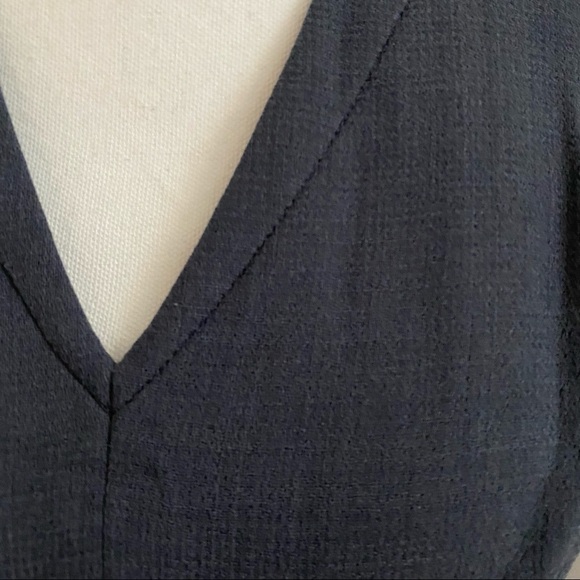 Lafayette 148 Kendal V-Neck Sleeveless Wool Sheath - Picture 8 of 11